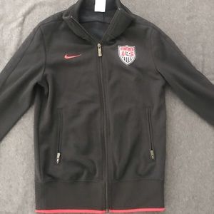 USA women’s black soccer Jacket